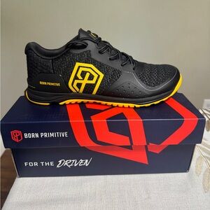 Born Primitive Savage 1 Men's Black and Yellow Athletic Shoes